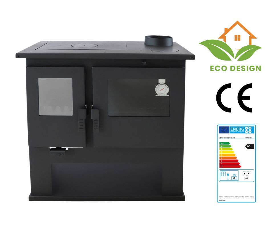 Готварска печка на дърва с фурна